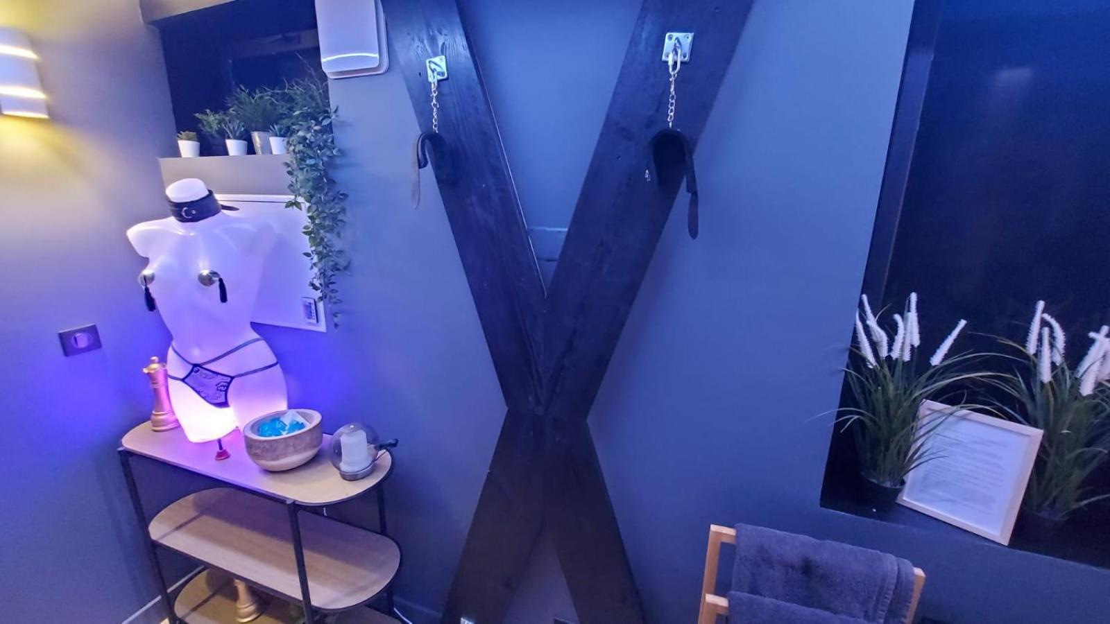 Loveroom Sauna, Balneo, Parking Prive Dans Le Centre De オンフルール エクステリア 写真