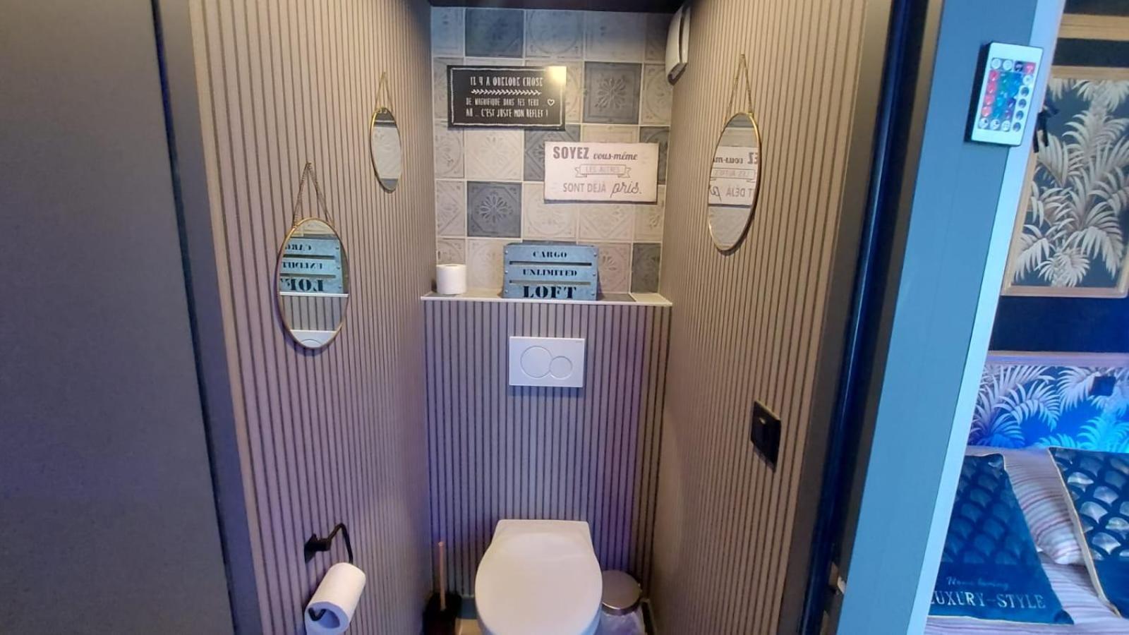 Loveroom Sauna, Balneo, Parking Prive Dans Le Centre De オンフルール エクステリア 写真